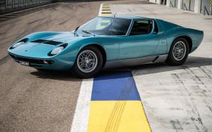 Lamborghini Miura P400 S (Blue) '1971